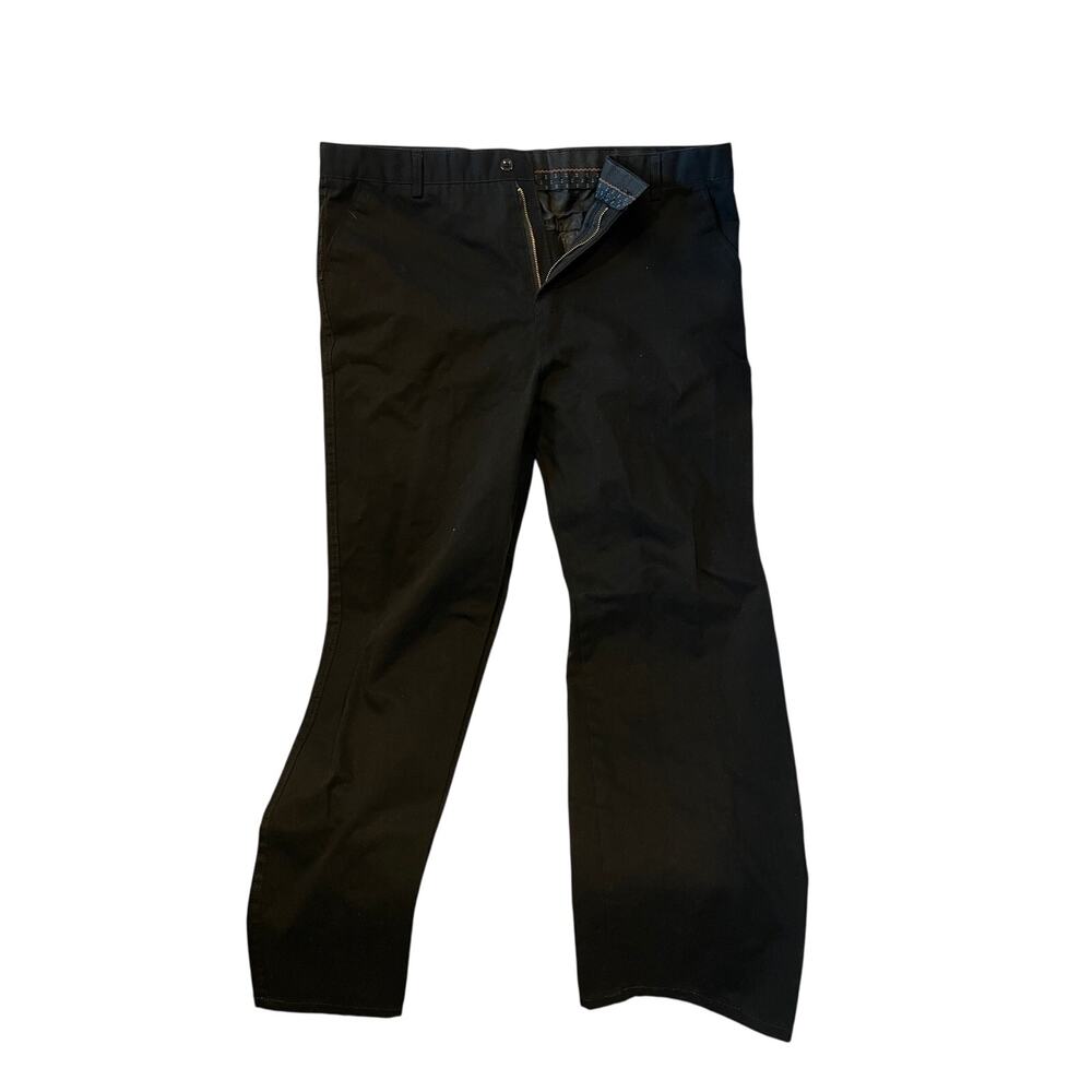 Design Straight Black Chinos Mens 38x27
